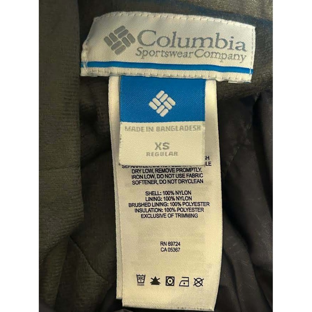 Columbia Bugaboo Omni-Tech Snow Pants Blue Women XS Regular SL8370 Ski Winter - Picture 2 of 11